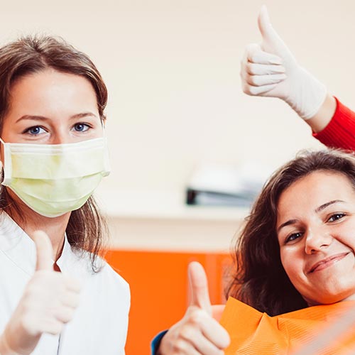 dentist-patient-smiling patient